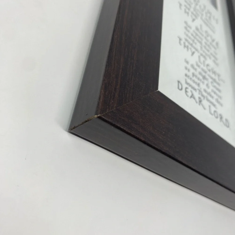 Brown Framed Inspirational Wall Art